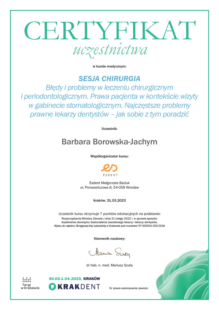 Barbara Borowska-Jachym chirurgia 20231024_1